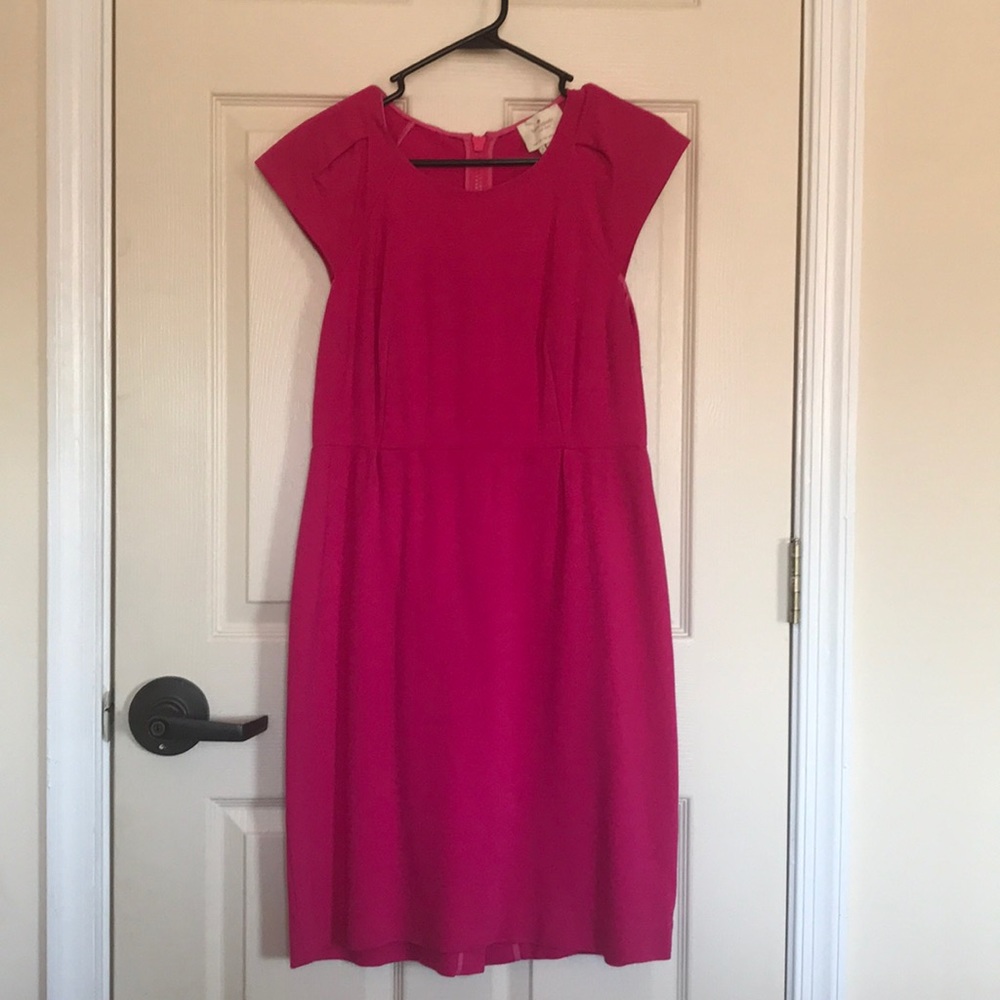 Kate Spade Hot Pink A-Line Dress
